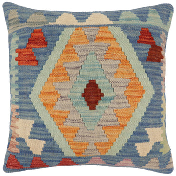 Southwestern Gross Turkish Hand-Woven Kilim Pillow